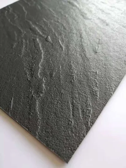 Farbe: Schwarzes Acryl-ABS-PMMA-ABS-Stone-Lines-Blatt für Sanitärartikel, Duschwanne, Duschkabine, Duschbasis